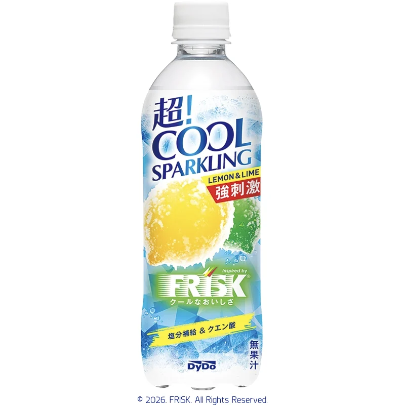 超!クールスパークリング フリスクレモン&ライム 490ml