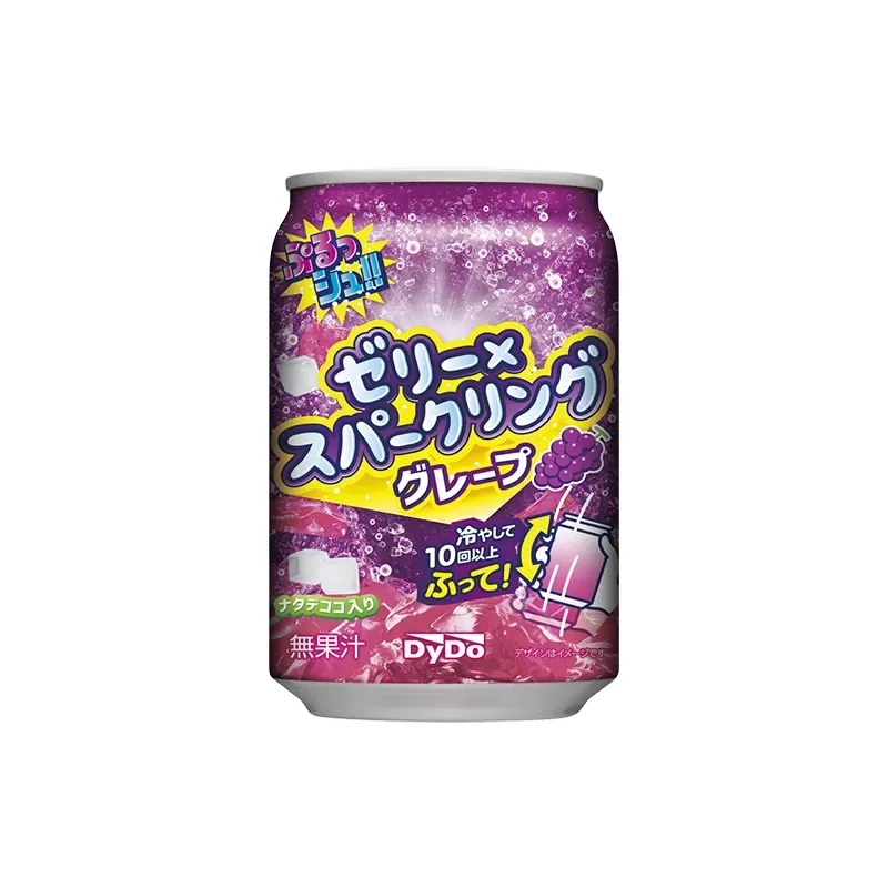 ぷるっシュ!! ゼリー×スパークリング グレープ 280g