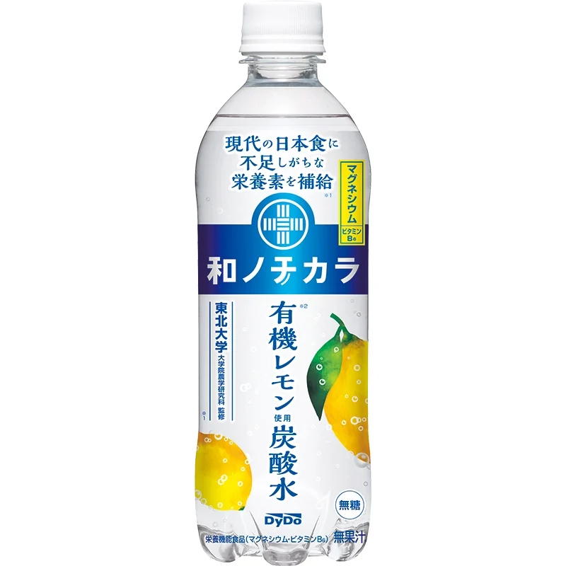 和ノチカラ 有機レモン使用炭酸水 500ml
