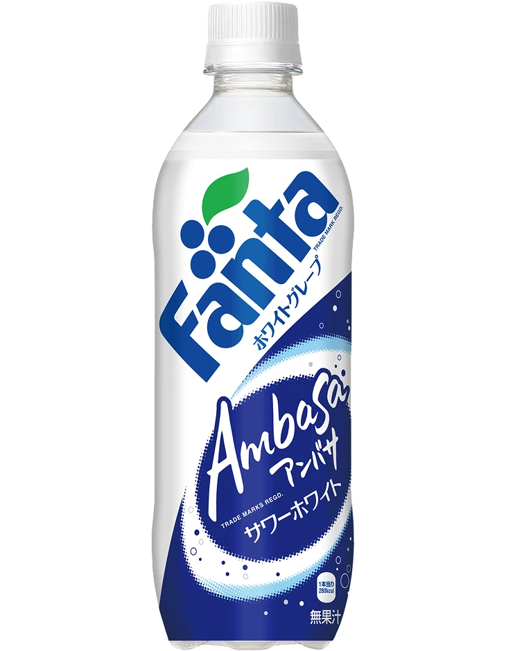 ファンタ ホワイトグレープ&アンバサ 500ml