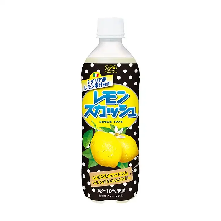 不二家レモンスカッシュ 500ml