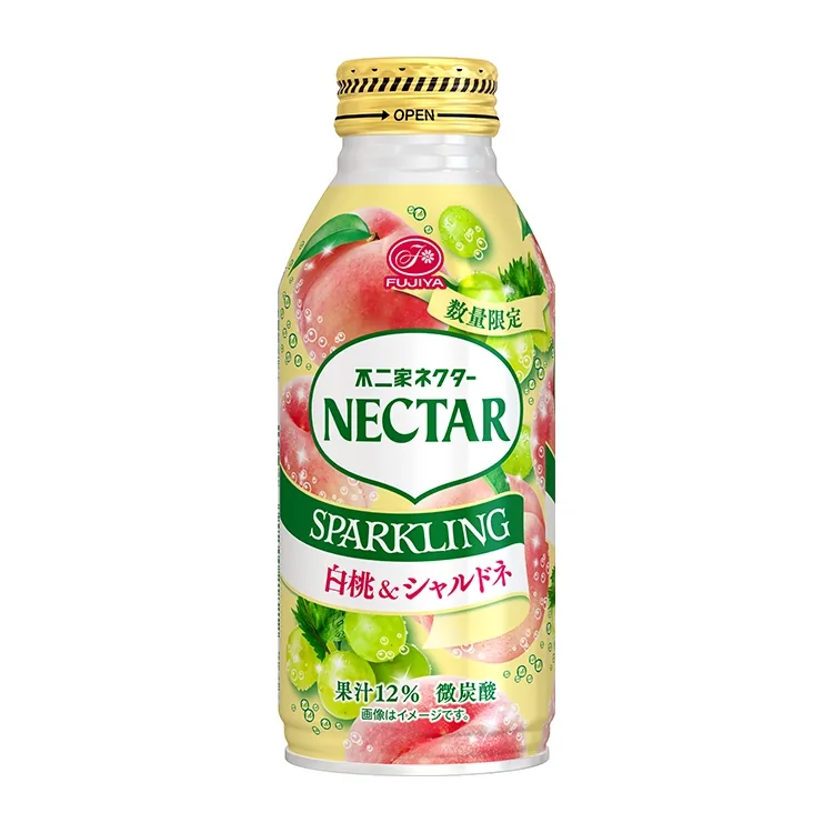 ネクタースパークリング 白桃&シャルドネ 380ml