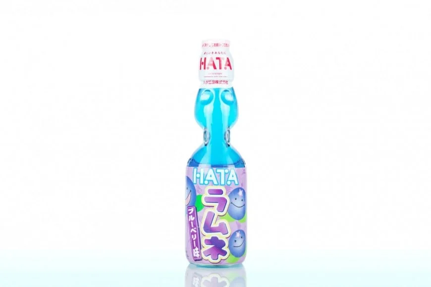 ハタ瓶ラムネ ブルーベリー味 200ml