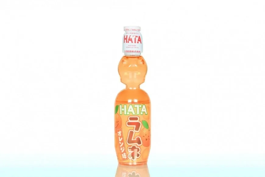 ハタペットラムネ オレンジ味 250ml