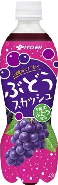 伊藤園 ぶどうスカッシュ 450ml