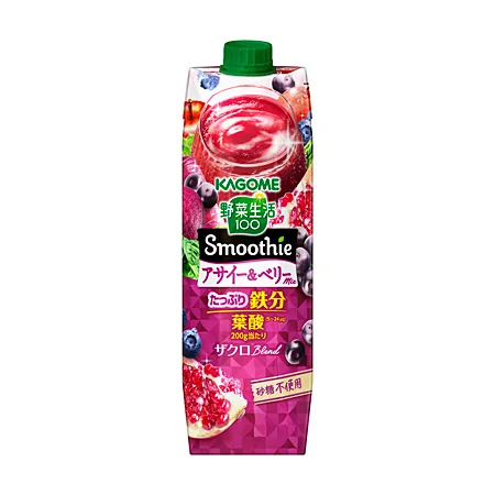 野菜生活100 Smoothie アサイー&ベリーmix 1000g