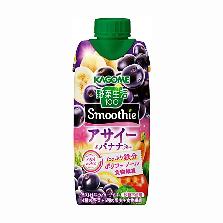 野菜生活100 Smoothie アサイー&バナナmix 330ml