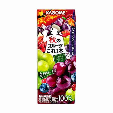 秋のフルーツこれ一本 ぶどう&ミックスベリーブレンド