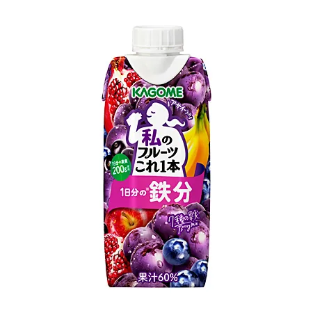 私のフルーツこれ一本 1日分の鉄分 330ml