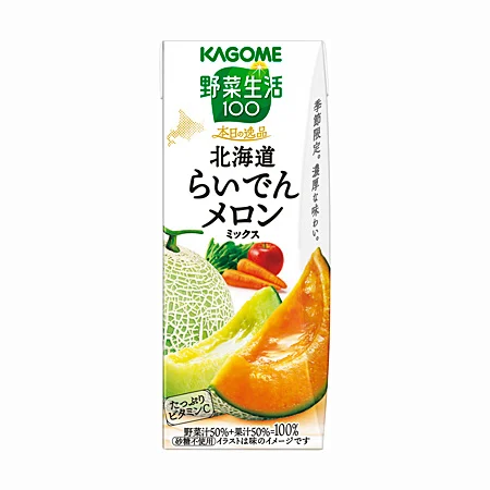 野菜生活100 北海道らいでんメロンミックス 195ml