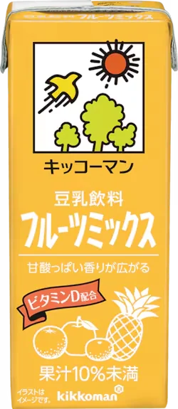 キッコーマン 豆乳飲料 フルーツミックス 200ml