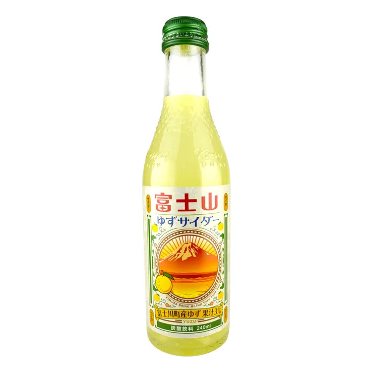 富士山ゆずサイダー 240ml