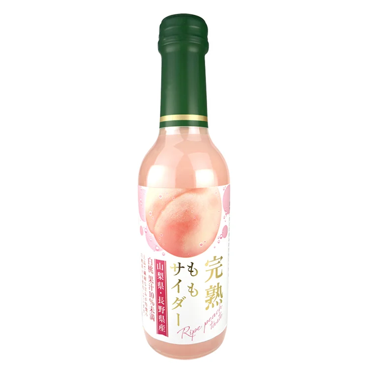 完熟ももサイダー 240ml