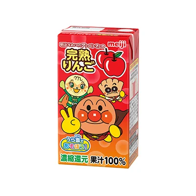 明治アンパンマンの完熟りんご 125ml