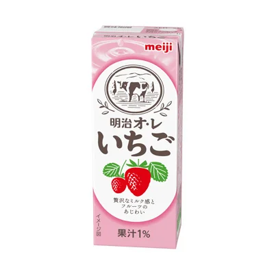 明治オ・レ いちご