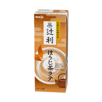 辻利 ほうじ茶ラテ 200ml