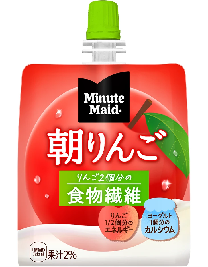 ミニッツメイド 朝りんご 180g