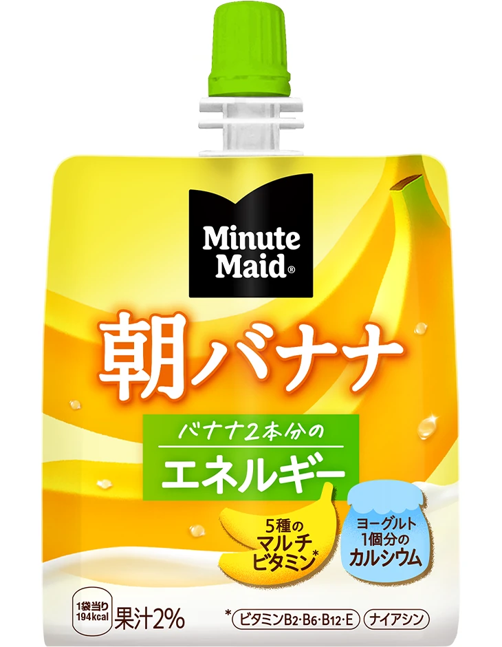 ミニッツメイド 朝バナナ 180g