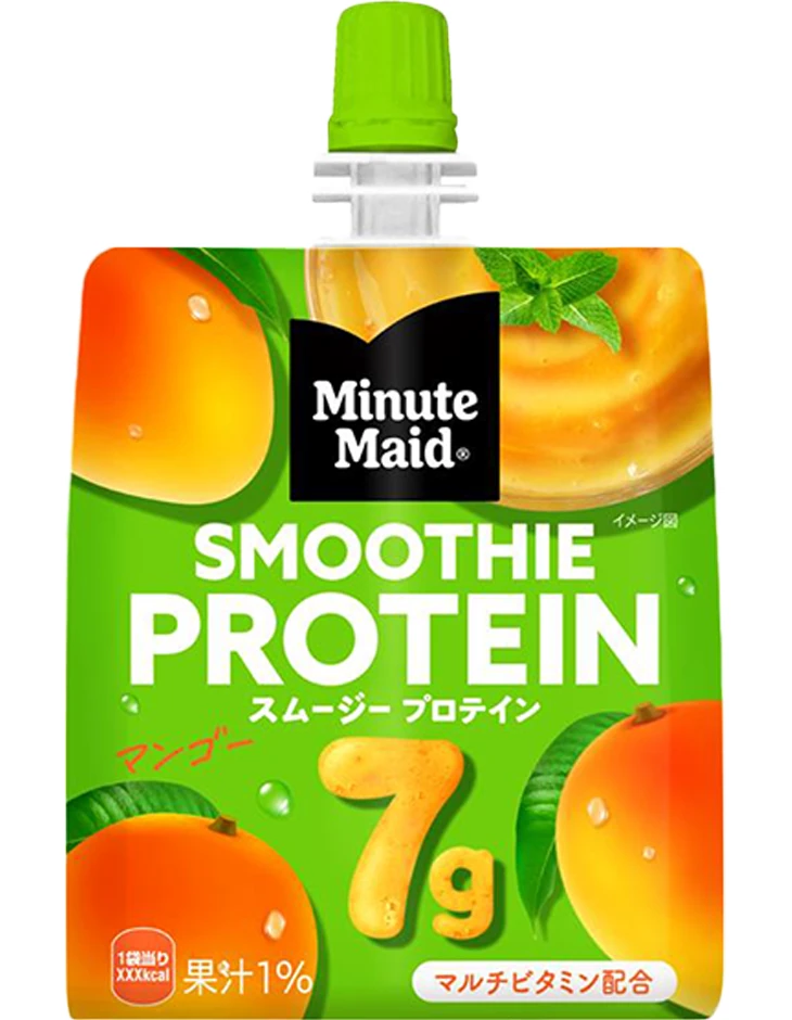 ミニッツメイド スムージー プロテイン マンゴー 330ml