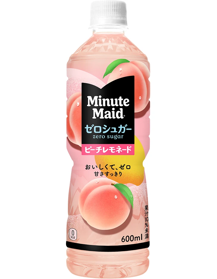ミニッツメイド ゼロシュガー ピーチレモネード 500ml