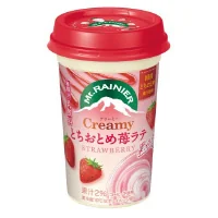 マウントレーニア クリーミーとちおとめ苺ラテ 240ml