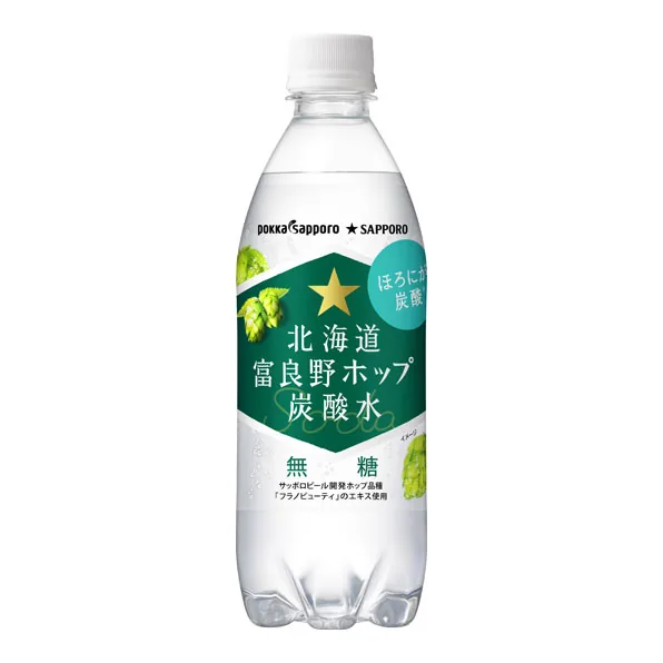 北海道富良野ホップ炭酸水 500ml