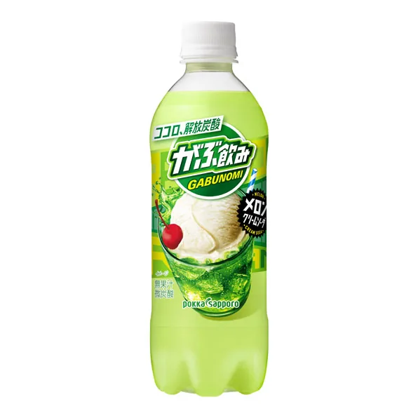 がぶ飲み メロンクリームソーダ 500ml