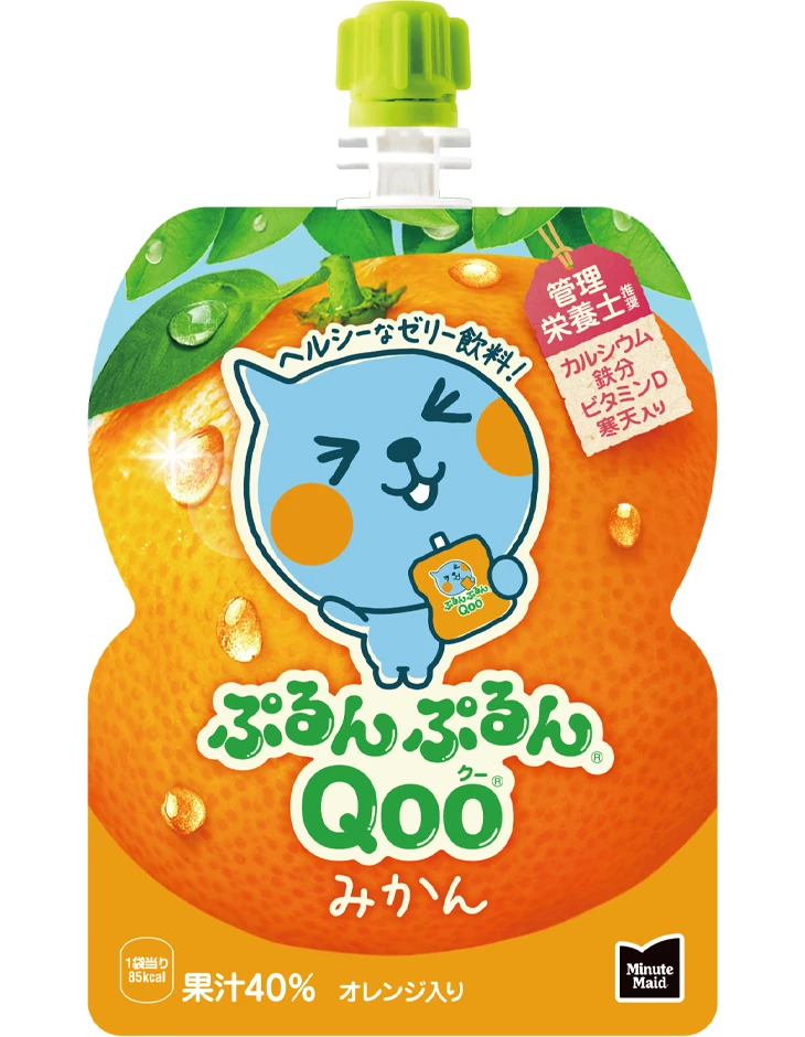 ミニッツメイド ぷるんぷるんQoo みかん 125g