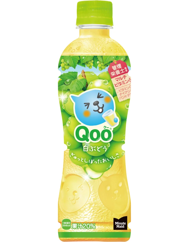ミニッツメイド Qoo 白ぶどう 425ml