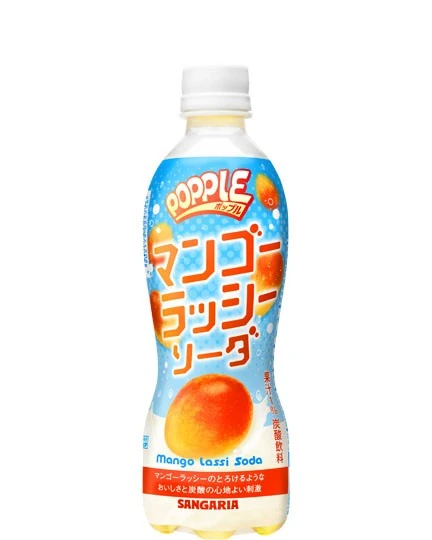 POPPLE マンゴーラッシーソーダ 450ml