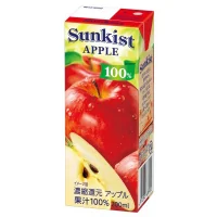 サンキスト 100%アップル 200ml