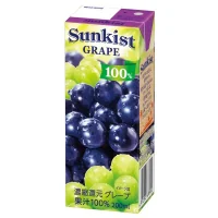 サンキスト 100%グレープ 200ml