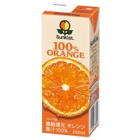 サンキスト 100%オレンジ 200ml