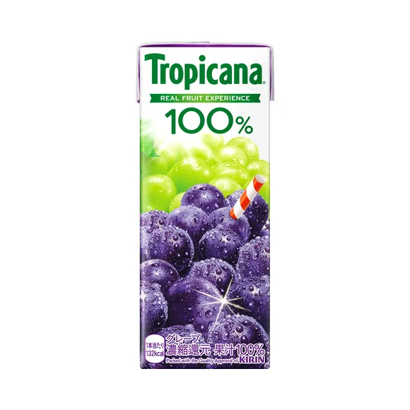 トロピカーナ 100% グレープ 250ml