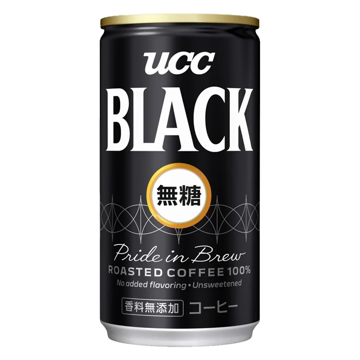UCC BLACK無糖 缶185g